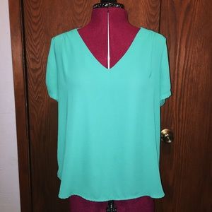 Teal Blouse